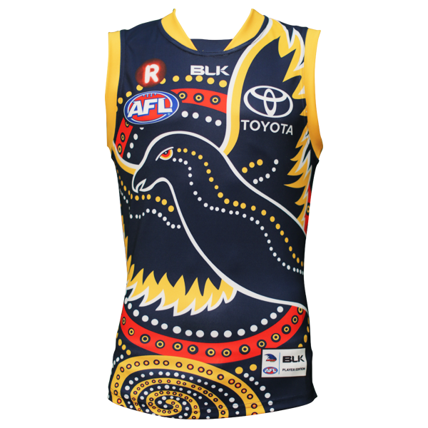 Details about   Adelaide Crows Indigenous Jersey Mens Medium Large XL 2XL 